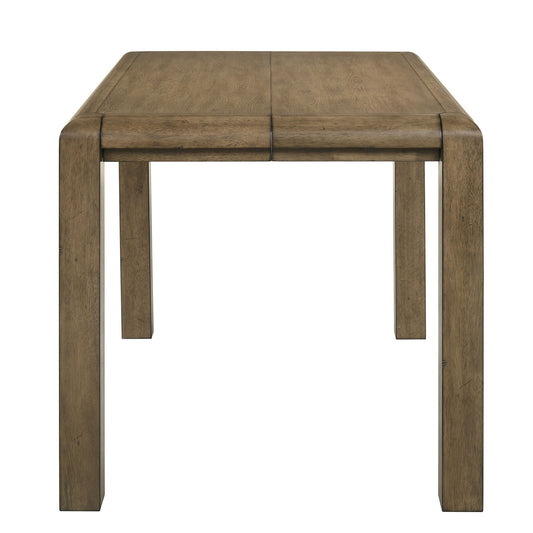Cockrell - Counter Height Table ( With 18"Leaf) - Light Brown
