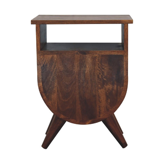 Split - Bedside Table - Chestnut