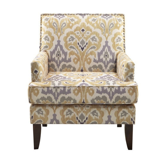 Colton - Track Arm Club Chair With Nailhead Trim