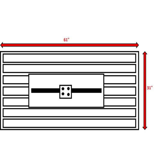 Propane Fire Pit Table - Espresso