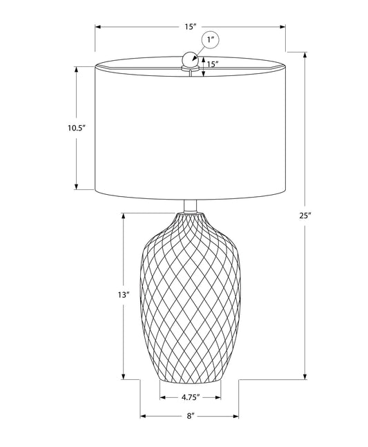 Lighting, Table Lamp, Transitional - Cream