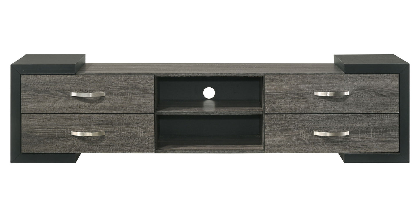 Brant - TV Stand - Dark Gray