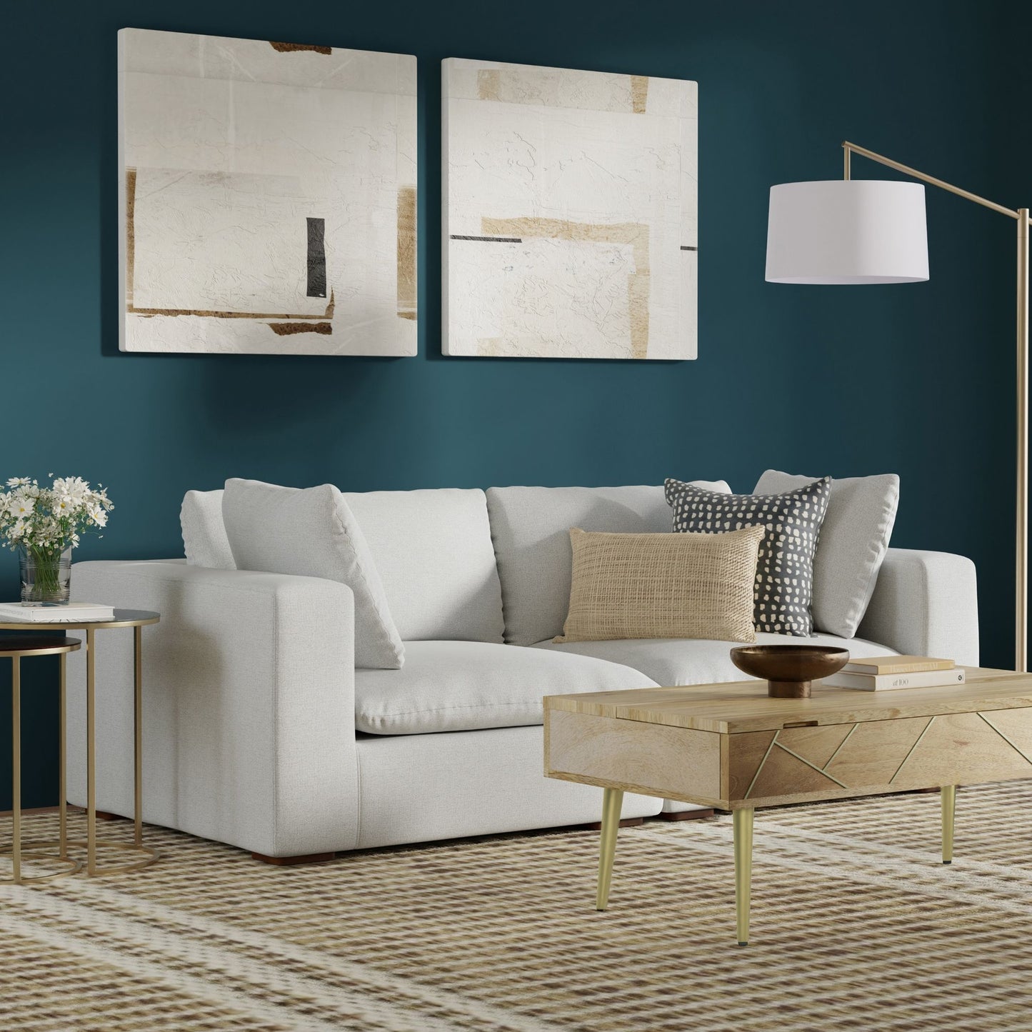 Jasmine - Handcrafted Sofa