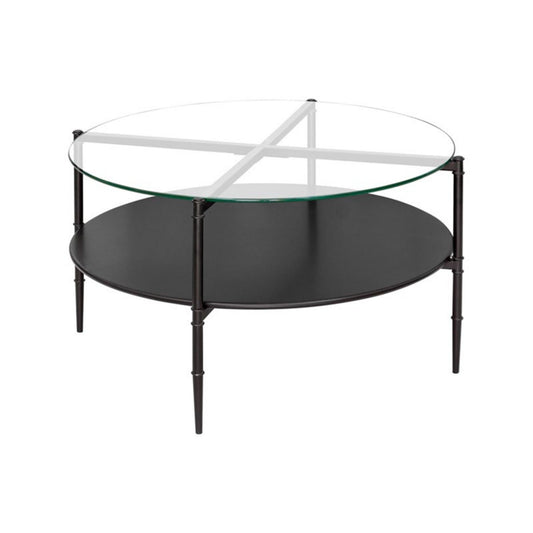 Caroline - Round Coffee Table - Black