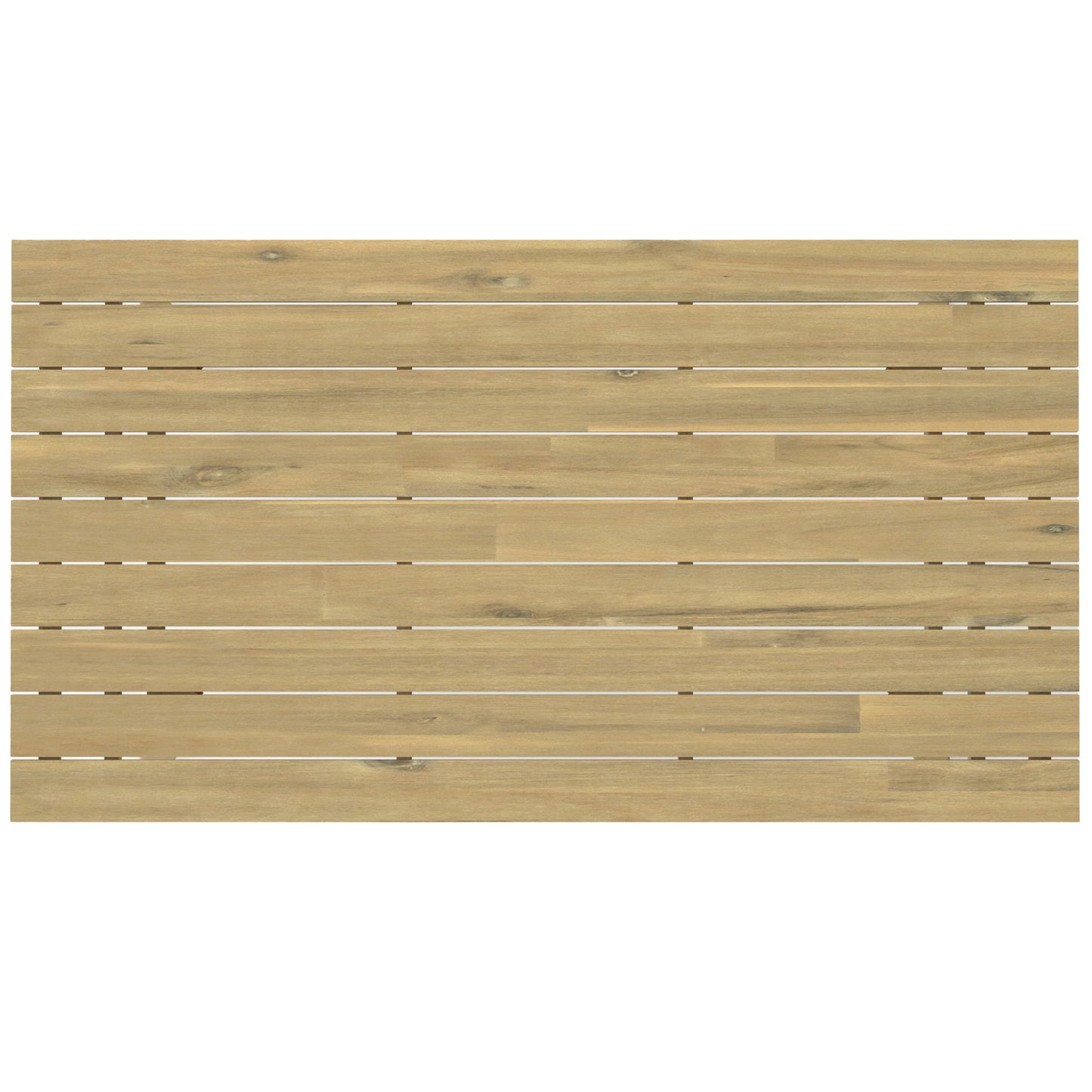 Kona - Outdoor Dining Table - Light Teak