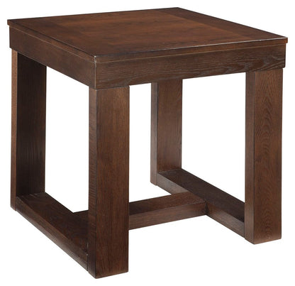 Watson - Square End Table - Dark Brown