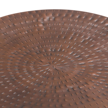 Griffen - Handcrafted Metal Storage Accent Table