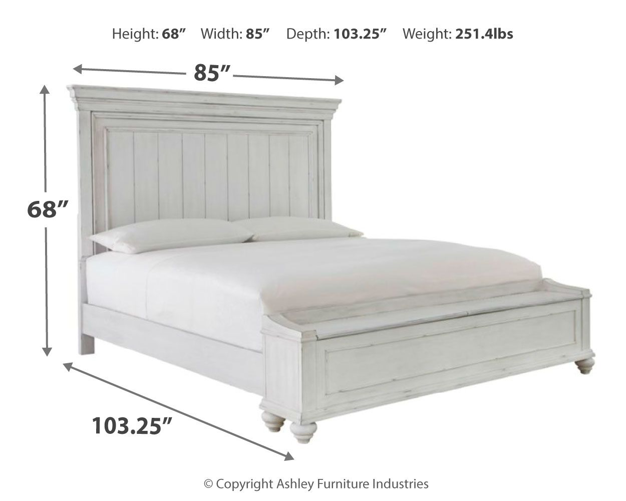 Kanwyn - Panel Bed