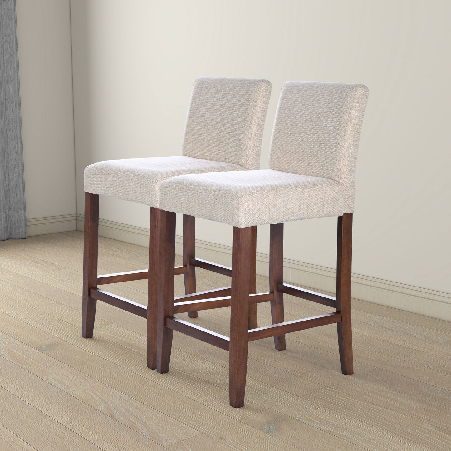Dorian - Counter Chair (Set of 2) - Beige