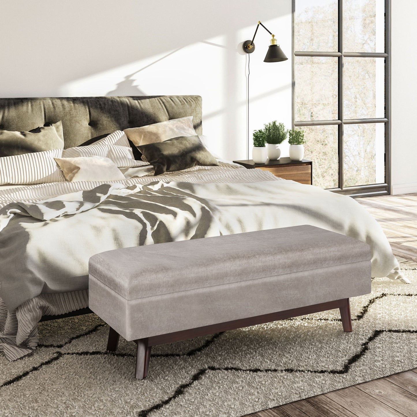 Owen - Upholstered Rectangular Storage Ottoman