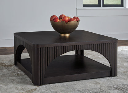 Yellink - Square Cocktail Table - Black