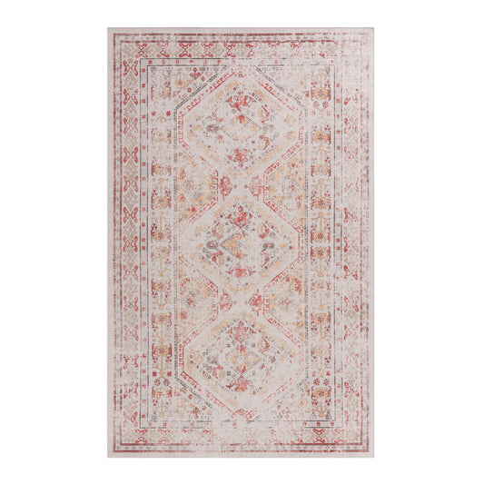 Maval - 8' X 10' Washable Area Rug - Beige
