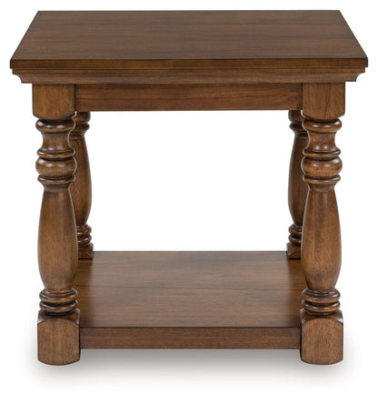 Sturlayne - Rectangular End Table - Brown