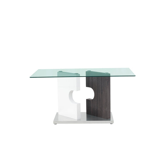 Iris - Dining Table - Gray