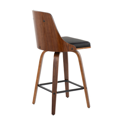 Gianna - Mid Century Modern Counter Stool (Set of 2)