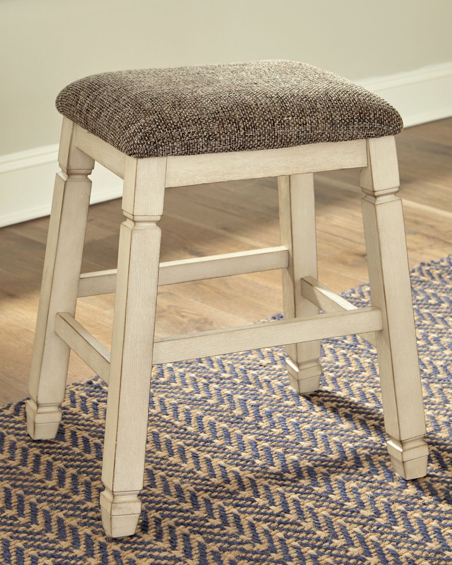 Bolanburg - Upholstered Stool (Set of 2) - Beige