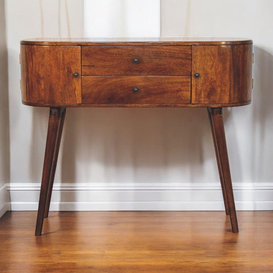 Grove Console Table - Brown