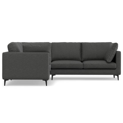 Ava - Mid Century Corner Sectional Sofa Handcrafted