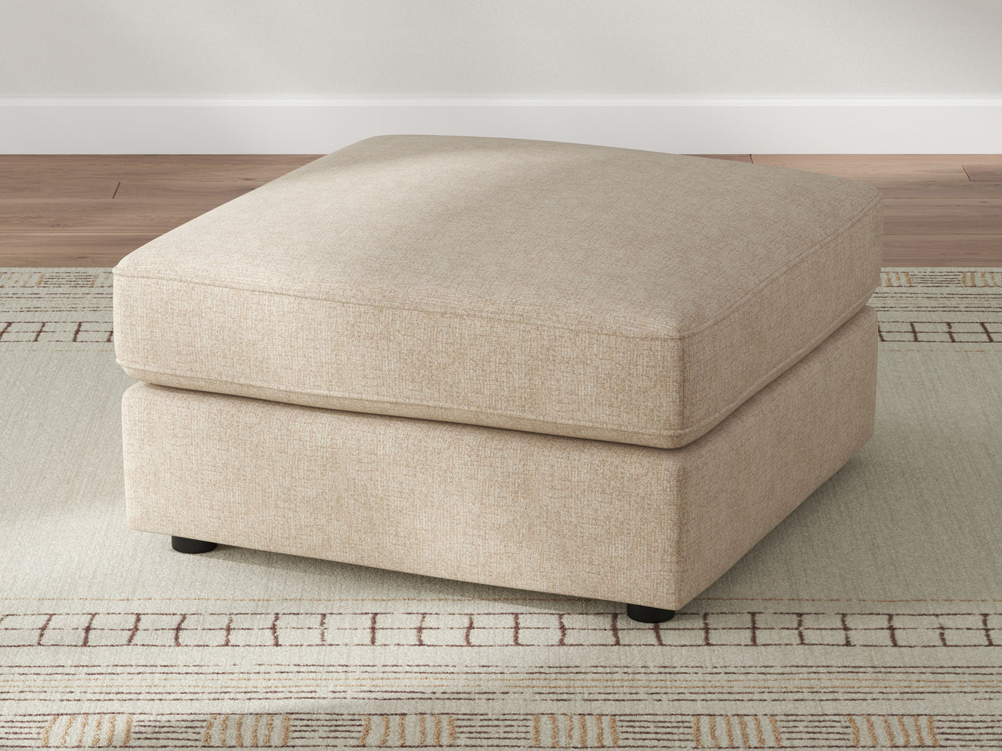 Seyler - Oversized Accent Ottoman - Sand