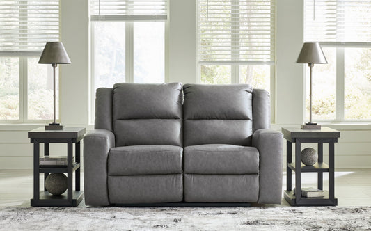 Brixworth - Reclining Loveseat - Slate