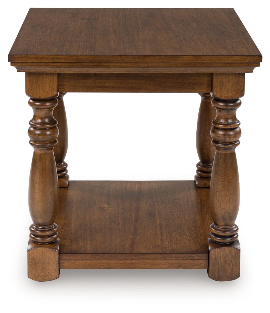 Sturlayne - Rectangular End Table - Brown