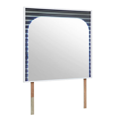 Sasha - Mirror With Built In LED Lighting - White