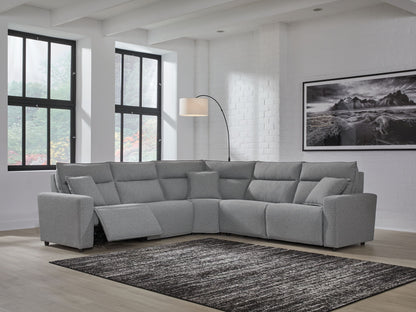 ModMax II - Salt And Pepper - Reclining Sectional