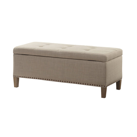 Modern Tufted Top Soft Close Storage Bench