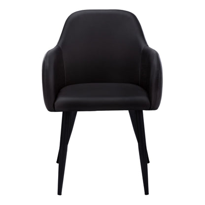 Dining Chair Side, Upholstered For Dining Room, Contemporary & Modern (Set of 2)