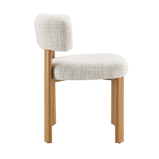 Ogin - Side Chair (Set of 2) - Beige / Gray