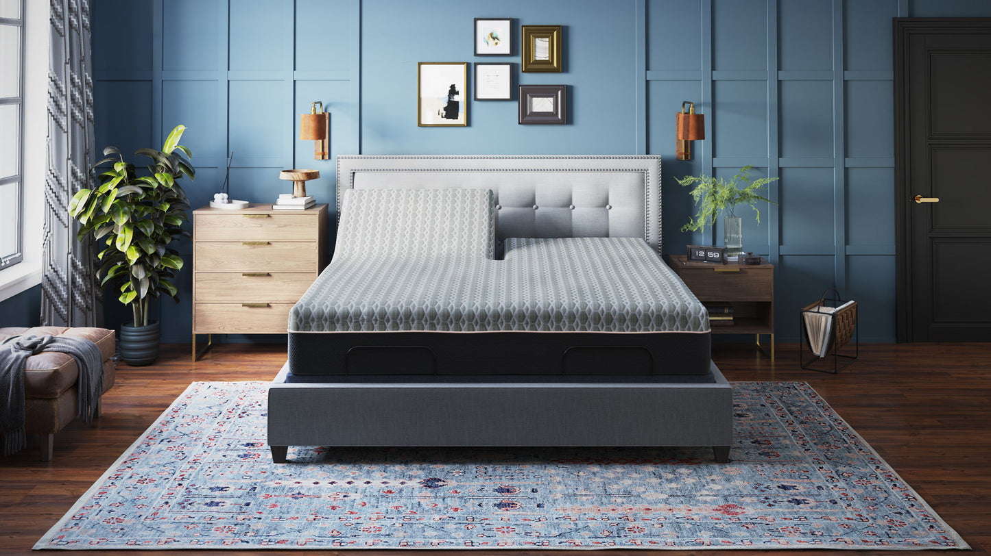 Bt3000 - Flex Head Adjustable Bed Base With Head And Foot Position Adjustment