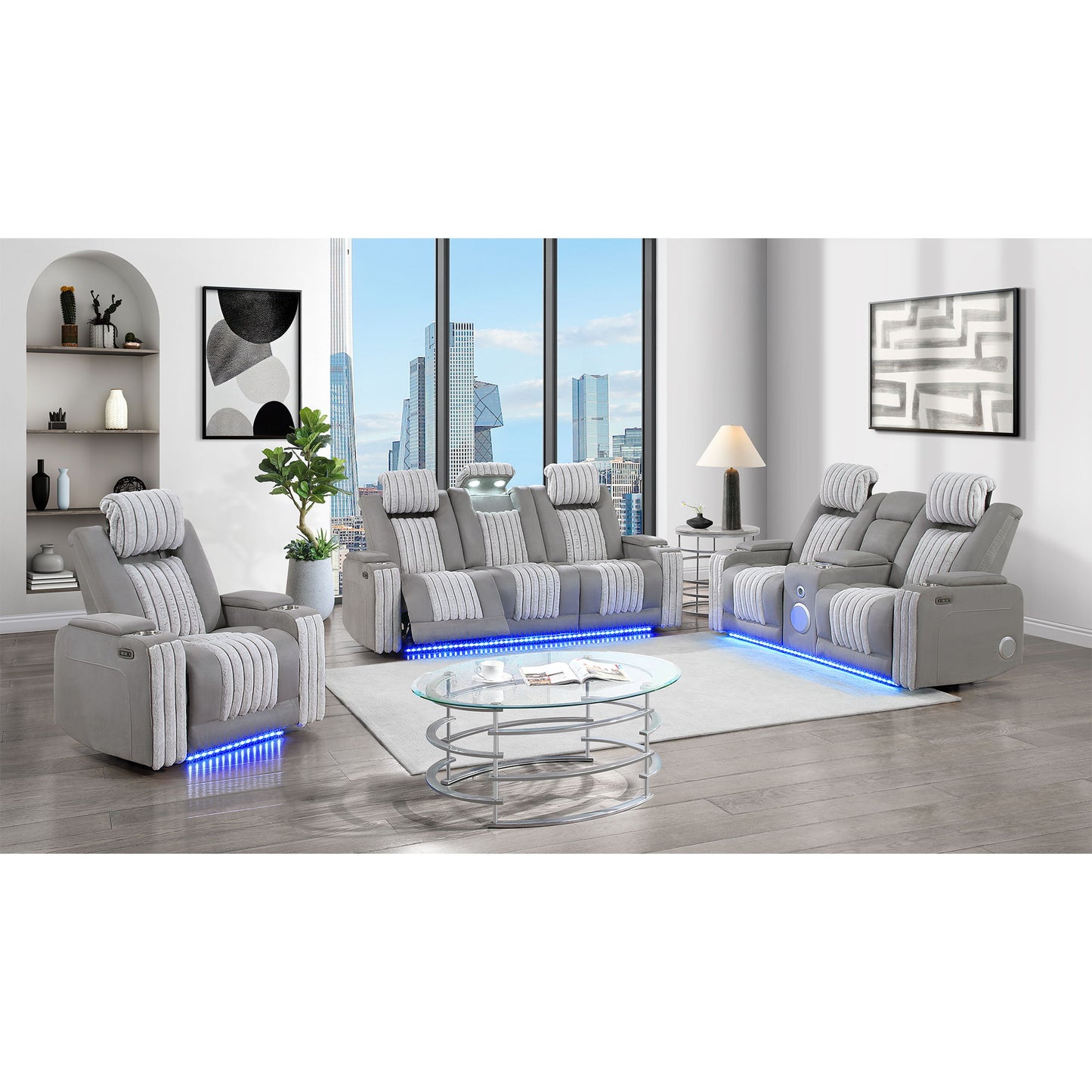 Duran - Power Reclining Set With Power Headrest