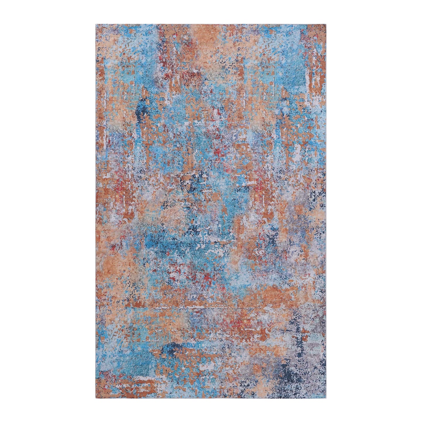 Maval - 6' X 9' Washable Area Rug - Multi