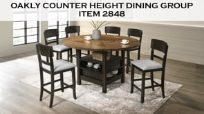 Oakly - 5 Piece Dining Room Set - Light Brown